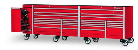 A broad range of drawer sizes available to be configured the way you want it. . Snap on tool box mr big